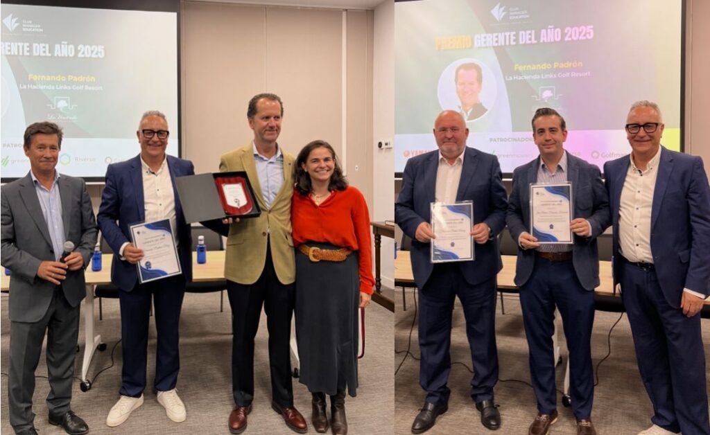 Emotiva entrega del premio Gerente del Año a Fernando Padrón